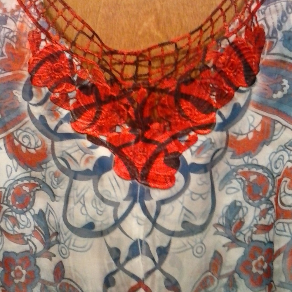 Apt 9, Sleeveless Top in American Art style